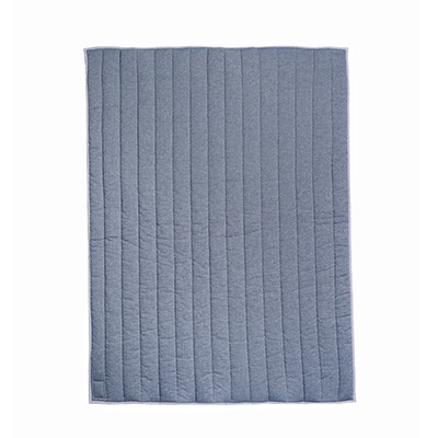 챕터원,[Spring fabric collection, 10%] 더블 코튼 베이직 블랭킷 - 블루